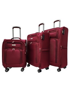 Track Suitcase Luggage Sets - Lightweight Expandable Suitcase set of 3 pieces - Trolley Bag for Travel with Spinner Wheels 4  - Image 1