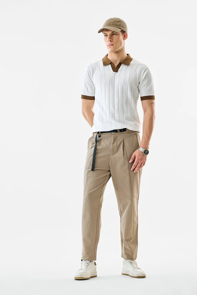 SNITCH بنطلون باراشوت بيج واسع