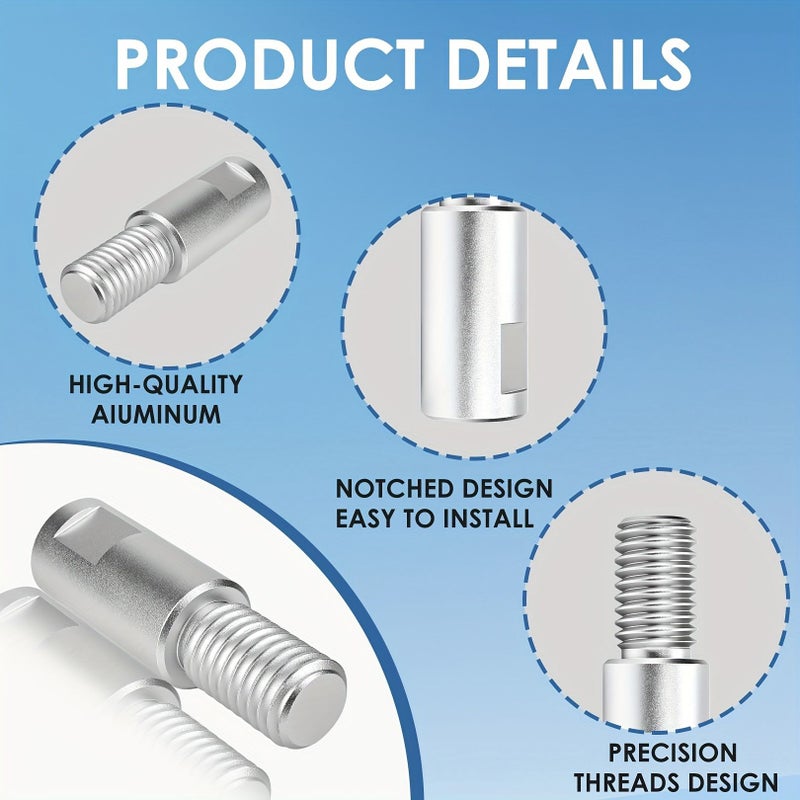 1pc 5 8 11 Angle Grinder Extension Shaft With Plate Handle For Buffing Wheel And Polishing Rod - Image 3