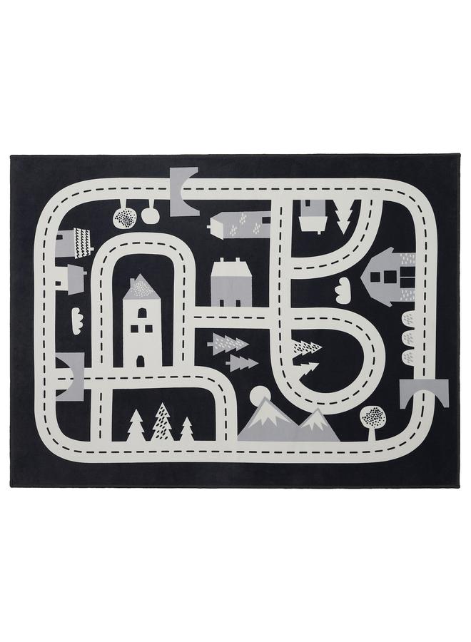 erorex Rug, Dark Grey, 74X100 Cm - Image 1