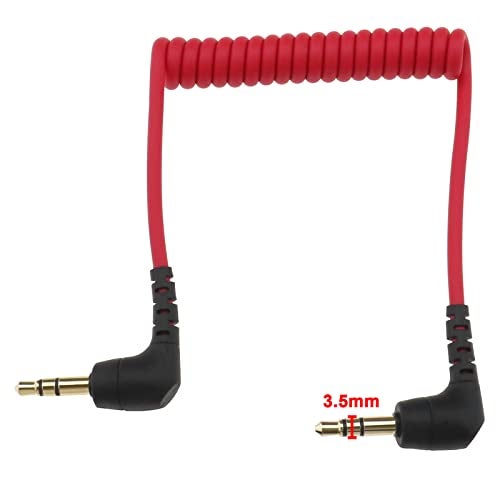 Create idea 3.5mm Microphone Cable Replacement Compatible with Rode Wireless Go VideoMic GO 2/ VideoMicro 3.5mm Male to Male TRS to TRS Audio Microphone Aux Mic Cable - Image 4