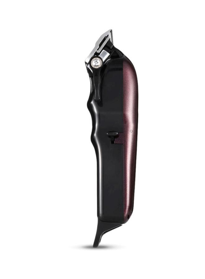 NIBEMINENT KM-2600 Rechargeable Electric Hair Clipper Red Wine 19x4.5x4.5cm - Image 4