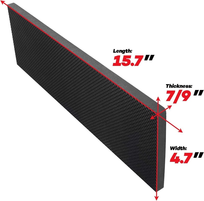 Fast Mile 5X Garage Wall Protectors, Car Door & Bumper Guards - Self Adhesive Foam Wall Padding | 15.7" x 4.7", 0.8" Thick - Image 2
