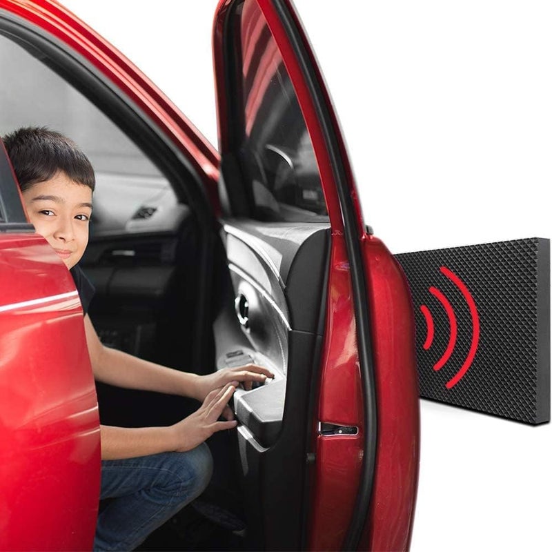 Fast Mile 5X Garage Wall Protectors, Car Door & Bumper Guards - Self Adhesive Foam Wall Padding | 15.7" x 4.7", 0.8" Thick - Image 3