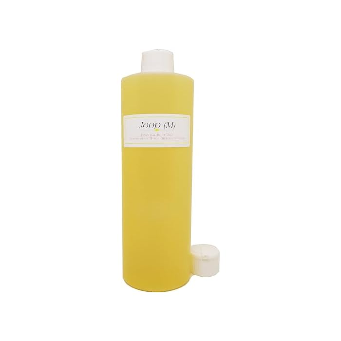 Joop - Type For Men Scented Body Oil Fragrance [Flip Cap - Gold - 16 oz.] - ID#23294