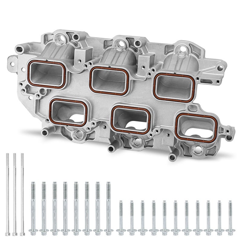 Upgraded Full Aluminum Engine Lower Intake Manifold Compatible with 20112020 Dodge Chrysler Jeep RAM  Durango Charger Challenger Avenger Town  Country ProMaster Grand Cherokee 30L 32L 36L V6