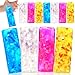 Sonwyoung 12 Pcs Water Snake Fidget Toys Water Wiggler Cant Hold Novelty Trick Slippery Snake Wiggler Tube Sensory Toys for Home School Party Favor Prizes Birthday Gifts Light Color - Image 2