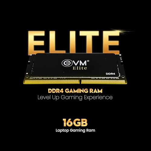EVM Elite 16GB DDR4 3200MHz | Gaming Laptop RAM – Intel XMP & AMD EXPO, Aluminum Heat Sink, Slim | SO-DIMM, High-Performance Memory for Gaming & Multitasking | 10 Year Warranty (EE16G32LT) - Image 2