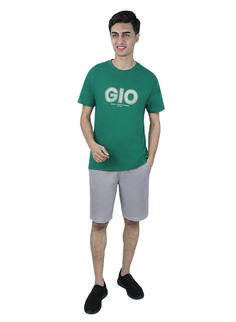 Giordano Men’s Slim Fit Cotton Graphic Print Tee