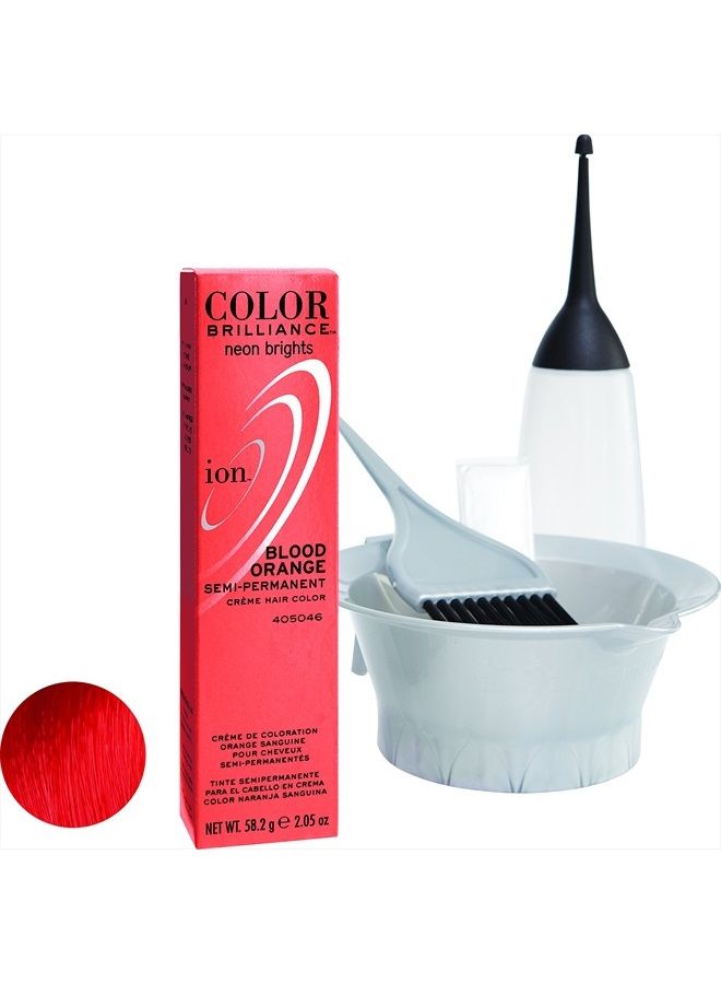 ION Blood Orange Semi Permanent Hair Color Blood Orange - Image 1