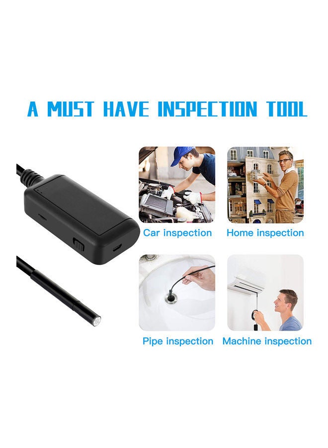 NIBEMINENT F220 5.5mm Industrial Endoscope 5m Hard Wire Black 13.50X5.50X13.00cm - Image 3