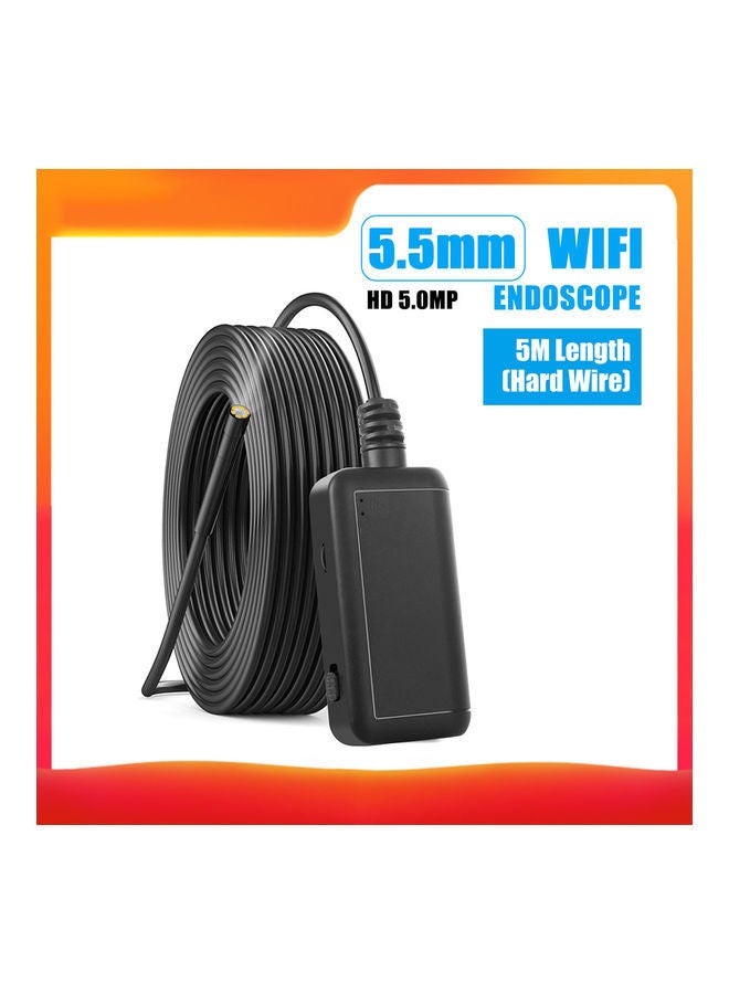 NIBEMINENT F220 5.5mm Industrial Endoscope 5m Hard Wire Black 13.50X5.50X13.00cm - Image 2