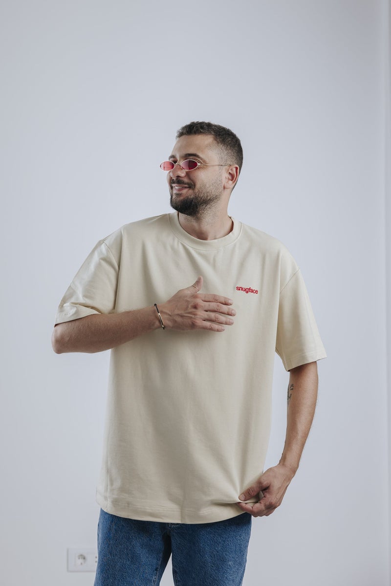 Snugface The Basic Oversized Men's T-Shirts - Image 2