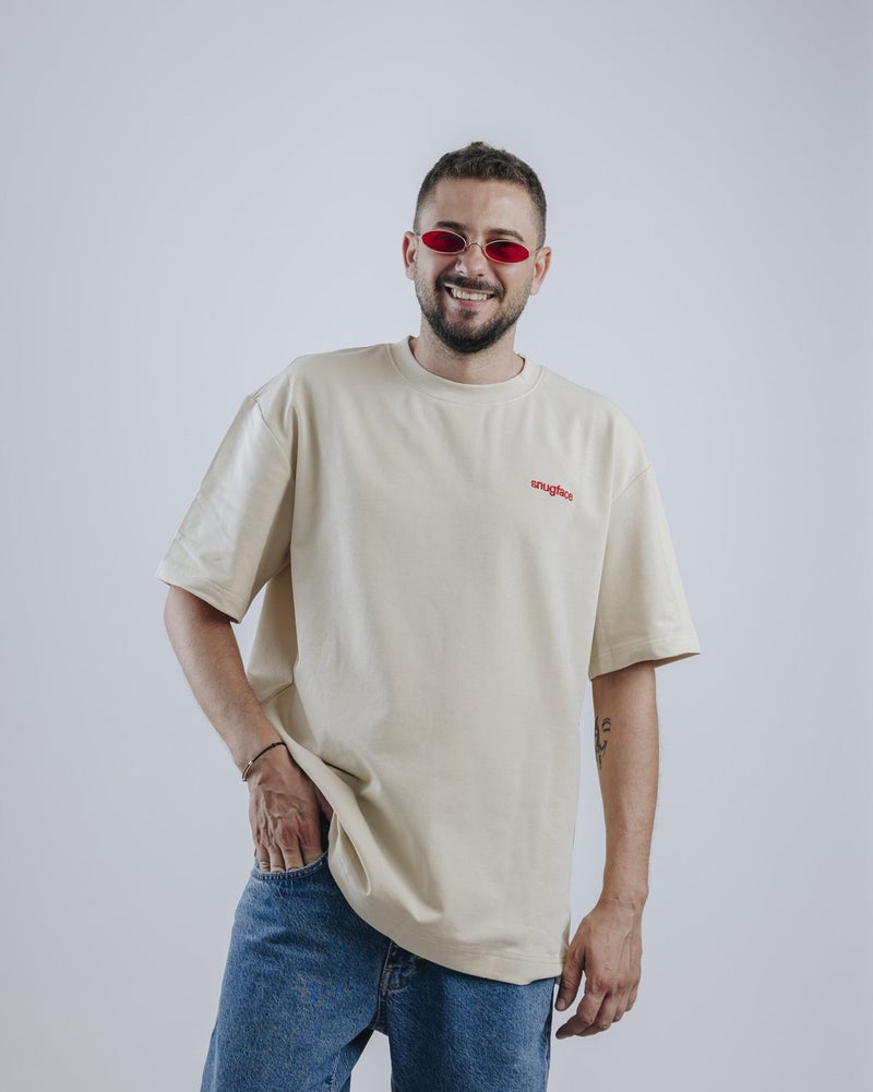 Snugface The Basic Oversized Men's T-Shirts - Image 1