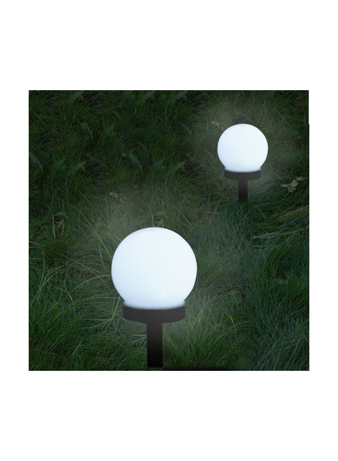 Loquat 2-Piece Solar Energy Powered LED Bulb Lamp Set Cold White 20cm - Image 5