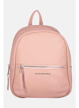 French Connection Women Brand Logo Backpack, Bridal Rose  - Image 1