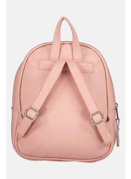 French Connection Women Brand Logo Backpack, Bridal Rose  - Image 2