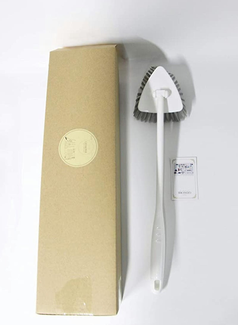 واي آند دي Triangle Design Floor Scrubbing Brush with Good Grib Stiff Bristles Cleaning Tools for Home Bathroom Tile Tub Wall Kitchen - Image 5