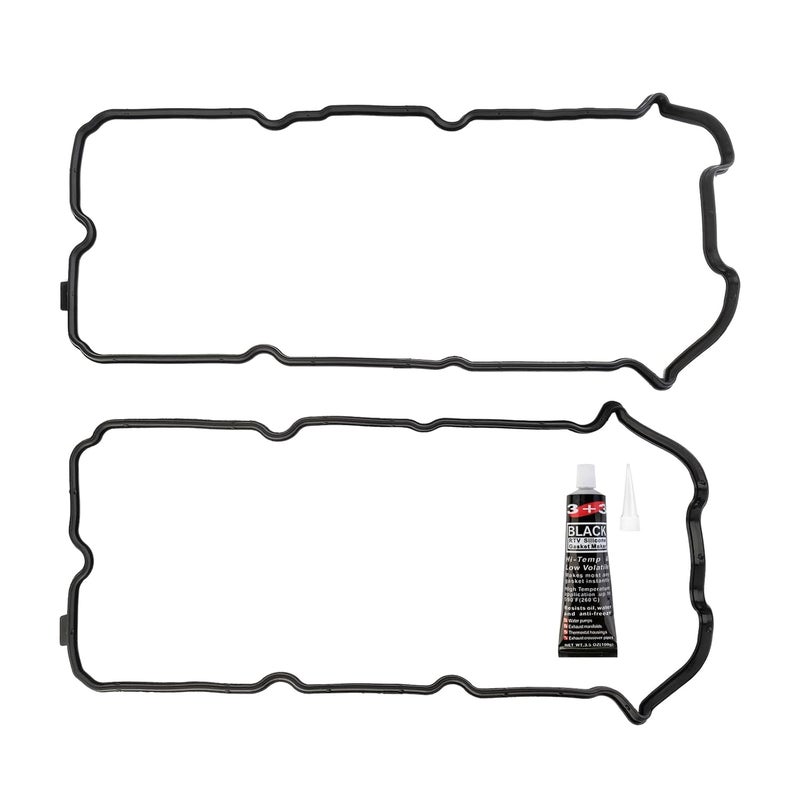 Cybal VS50608R Valve Cover Gasket & Gasket Maker 3oz Fit 01-20 Infiniti FX35 G35 I35b M35 QX4 Nissan 350Z Altima Frontier NV1500 NV2500 NV3500 Pathfinder Suzuki Equator 3.5L 4.0L S50371SL 13270-ZA010 - Image 1