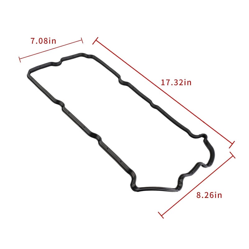 Cybal VS50608R Valve Cover Gasket & Gasket Maker 3oz Fit 01-20 Infiniti FX35 G35 I35b M35 QX4 Nissan 350Z Altima Frontier NV1500 NV2500 NV3500 Pathfinder Suzuki Equator 3.5L 4.0L S50371SL 13270-ZA010 - Image 4