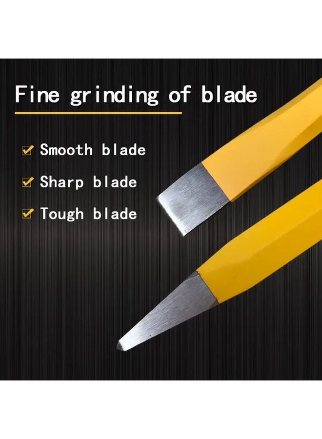 1PC250 Pointed Masonry Chisel High Carbon Steel Sharp Wear Resistant For Cement Walls Stones - Image 3