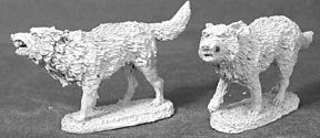 Reaper Dire Wolves Dark Heaven Legends Minature Figures - Image 1