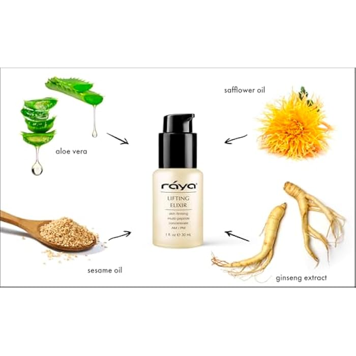Raya Lifting Elixir (555) |Firming, Lifting, and Anti-Aging Facial Treatment for Non-Problem Skin | Helps Reduce Lines and Wrinkles - Image 2