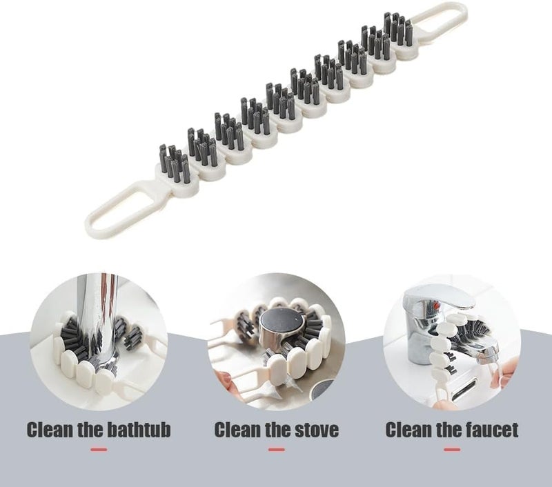 Homcoyz Crevice Cleaning Brush Multifunctional Gap Tool Flexible Bendable Brush for Bathroom Kitchen Faucets Corners Tap Household Cleaning Supplies  - Image 4