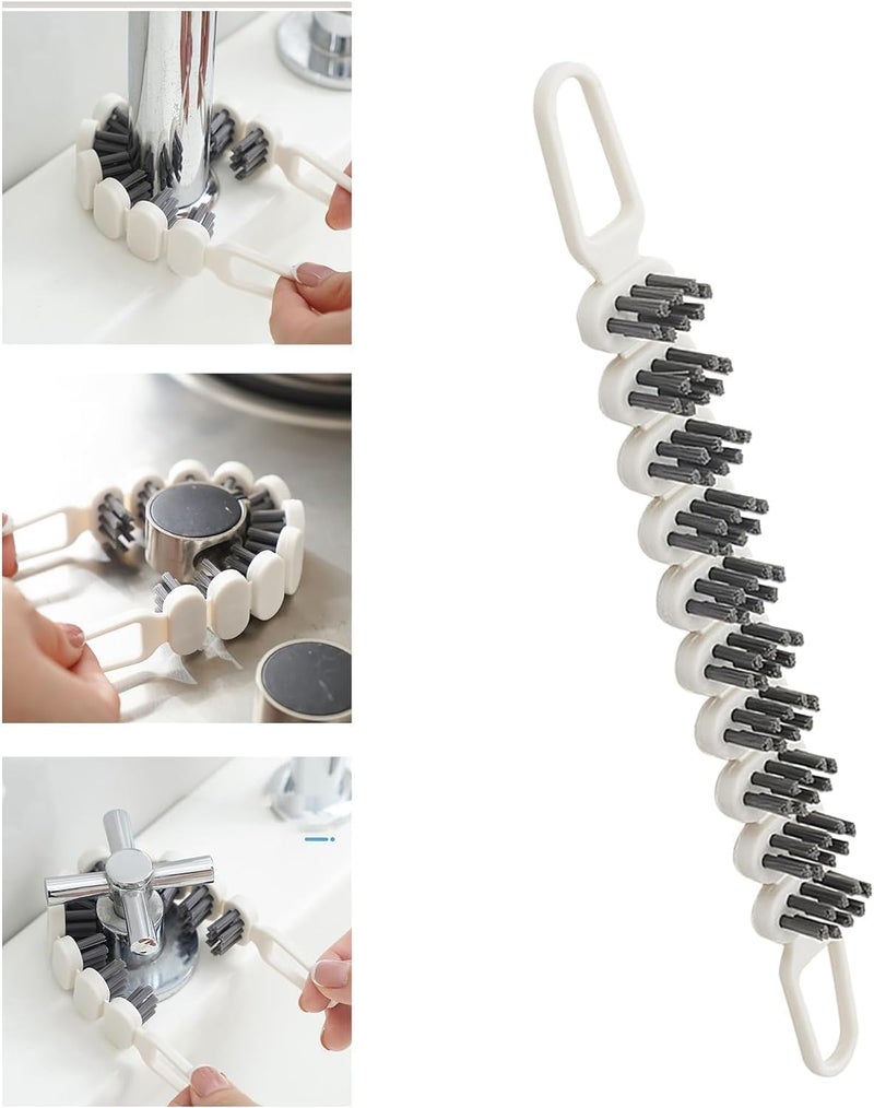 Homcoyz Crevice Cleaning Brush Multifunctional Gap Tool Flexible Bendable Brush for Bathroom Kitchen Faucets Corners Tap Household Cleaning Supplies  - Image 2