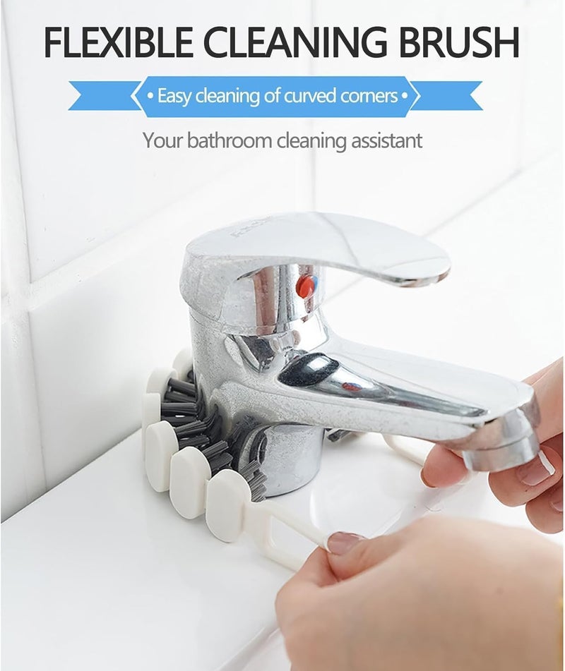 Homcoyz Crevice Cleaning Brush Multifunctional Gap Tool Flexible Bendable Brush for Bathroom Kitchen Faucets Corners Tap Household Cleaning Supplies  - Image 5
