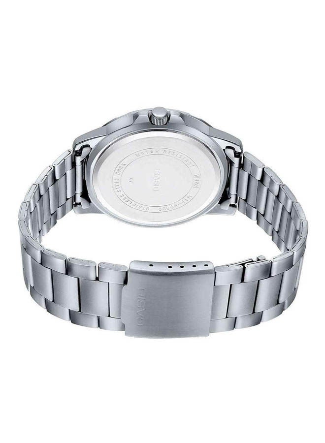 كاسيو ساعة يد من ستانلس ستيل كرونوغراف MTP-VD300D-7EUDF - Image 2