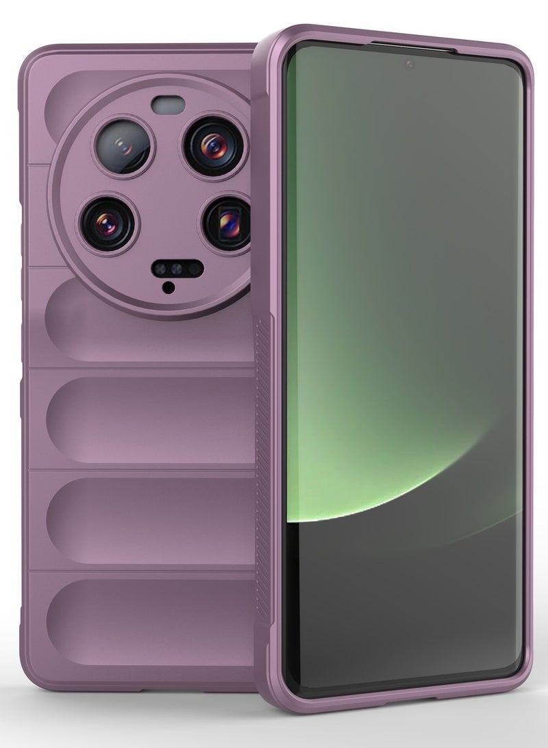 GOLDEN MASK GOLDEN MASK Compatible With Xiaomi 13 Ultra Magic Case ShockProof (Purple)  - Image 1