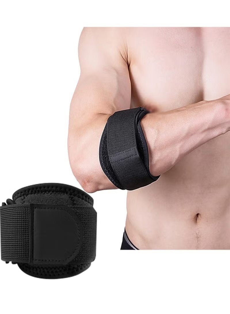 Generic Tennis Elbow Support Brace, Anti-Tendinitis Elbow Brace，Elbow Brace with Compression Pad for Golf and Tennis,Elbow Pain Relief for Golf and Tennis,Counterforce Brace for Forearm Support  - Image 1