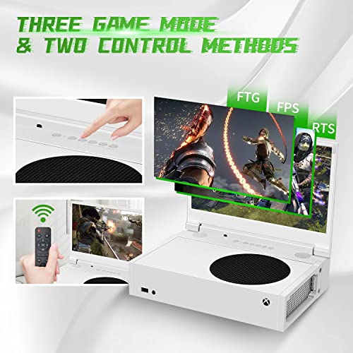 G-STORY 12.5‘’ Portable Monitor for Xbox Series S, 1080P Portable Gaming Monitor IPS Screen for Xbox Series S（not Included） with Two HDMI, HDR, Freesync, Game Mode, Travel Display - Image 5