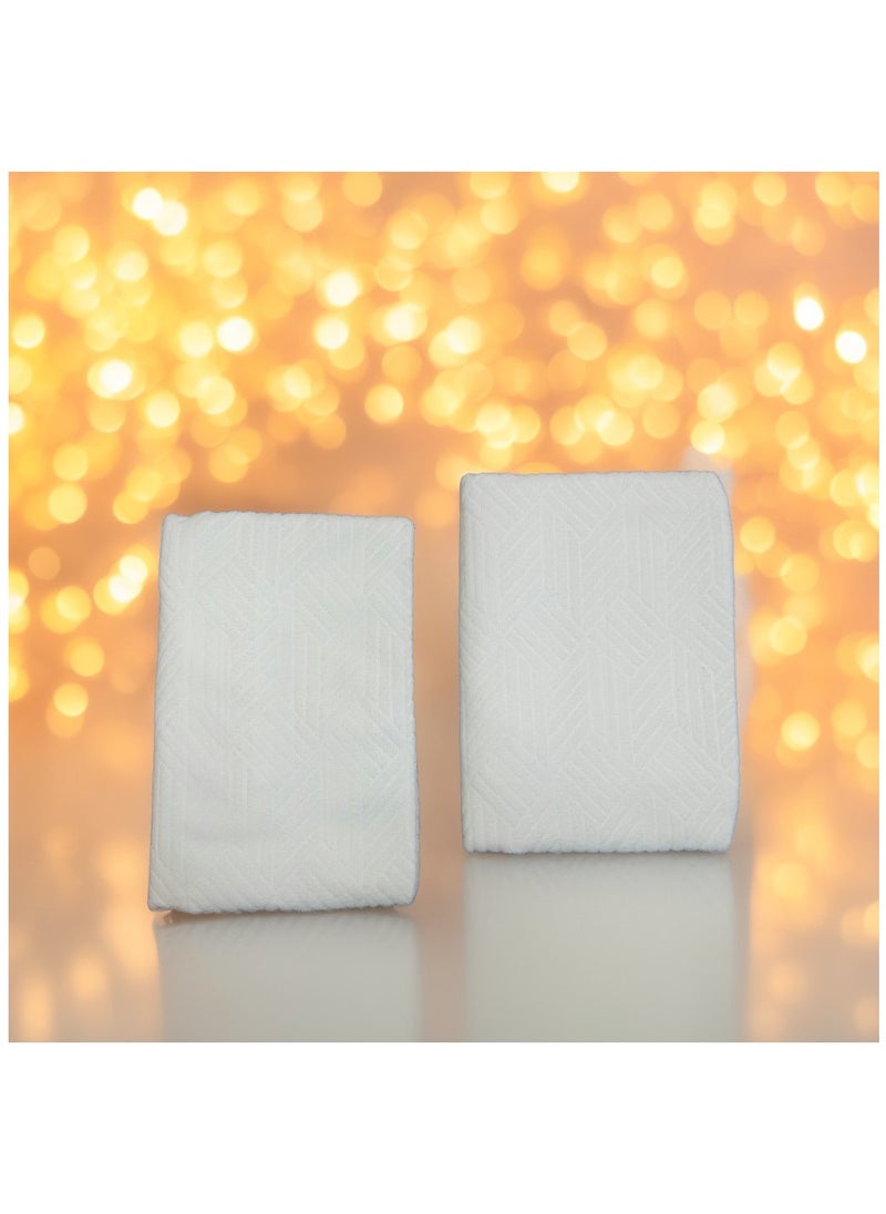 Fabienne 2-Piece Ihram Towel Set for Kids Hajj and Umrah Ihram for Boys Soft Lightweight Non-Stitched Microfiber  Breathable Quick Dry Ahram for Kids 60x30 Inches  - Image 3