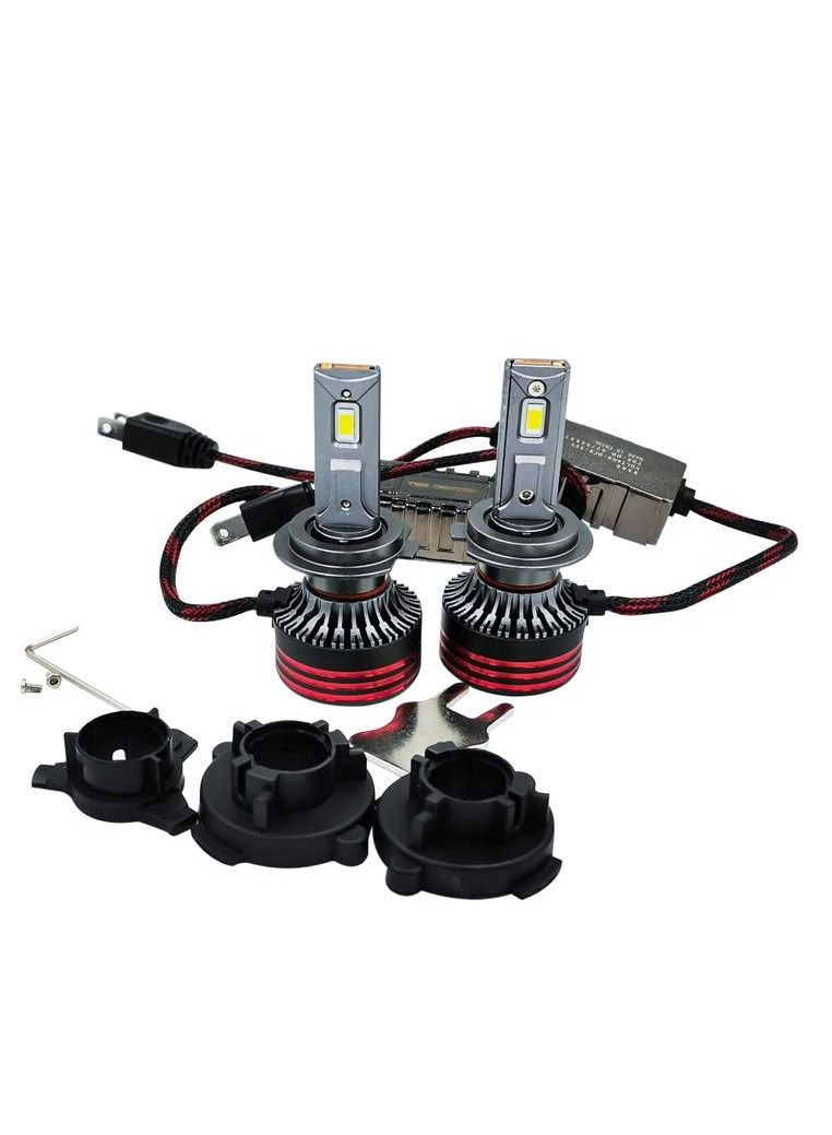 TBS DESIGN TBS Design M8 Pro Premium Quality LED Headlight Bulb 9500 LM H7-K3-K5-SONATA 2 Piece Set  - Image 2