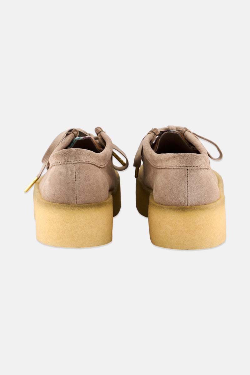 clarks Women Standard Fit Wallabee Cup Casual Shoes, Grey Combo - Image 2