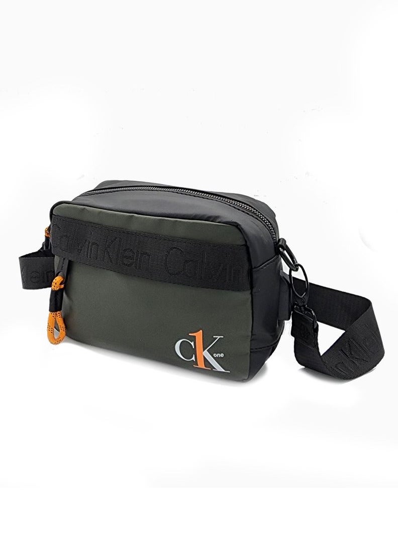 CALVIN KLEIN JEANS PLUS Calvin Klein Bag with Integrated USB Charging Port & Crossbody Strap - Grey/Black - Image 1