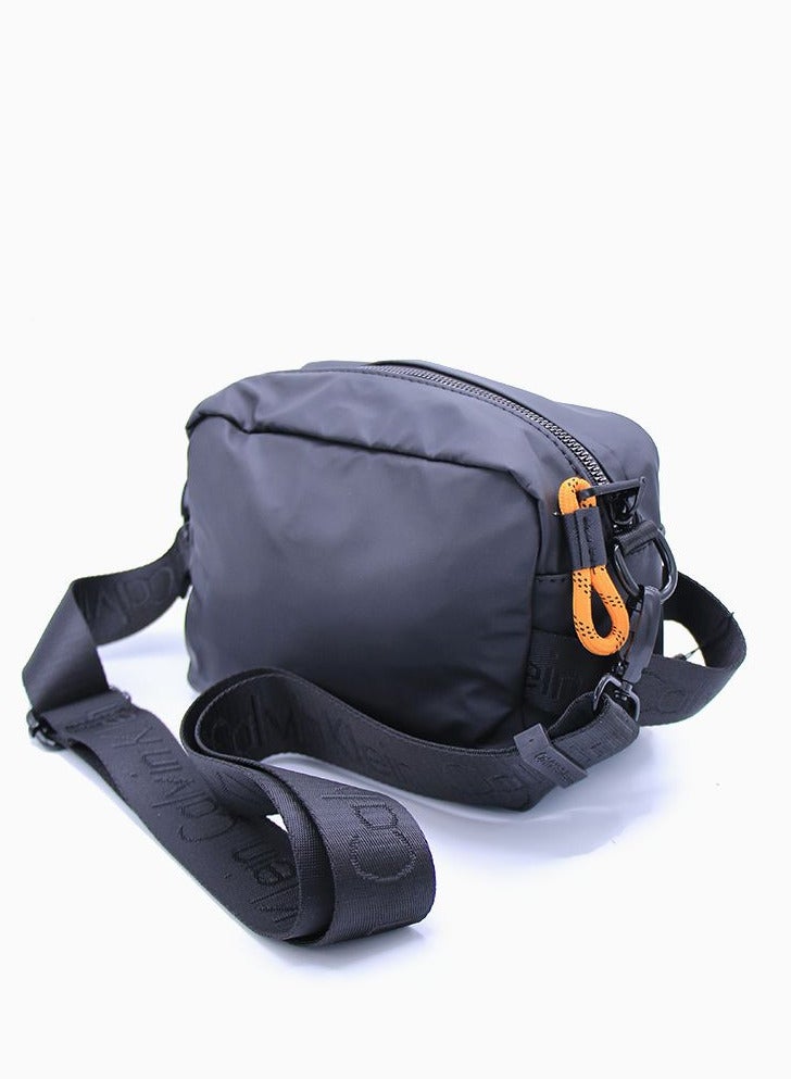 CALVIN KLEIN JEANS PLUS Calvin Klein Bag with Integrated USB Charging Port & Crossbody Strap - Grey/Black - Image 2