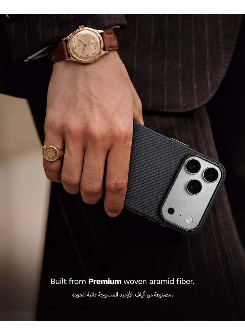 LOOP Aramid Fiber Case Compatible with iPhone 18 Pro Ultra-Slim Lightweight MagSafe Compatible Cover, Raised Camera Protection, Anti-Slip Matte Finish, - Image 5