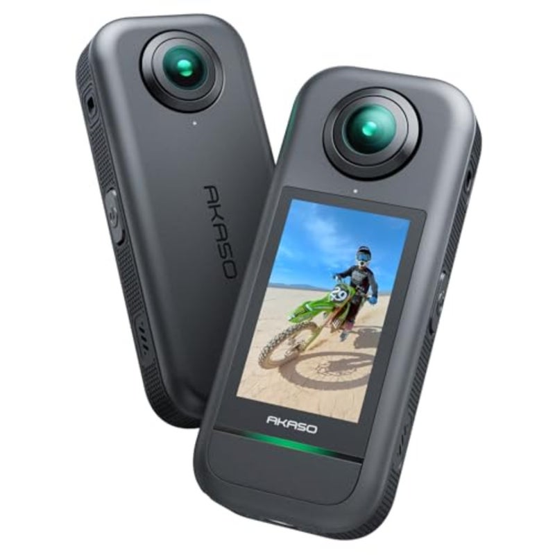 360 تصوير عمل - 5.7K 360 Video with 1/2 - 48MP Sensors, 72MP 360 Photo, 360-SuperSmooth, Invisible Selfie Stick Effect, 360° Horizon Lock, AI Tracking Standard Bundle - Image 1