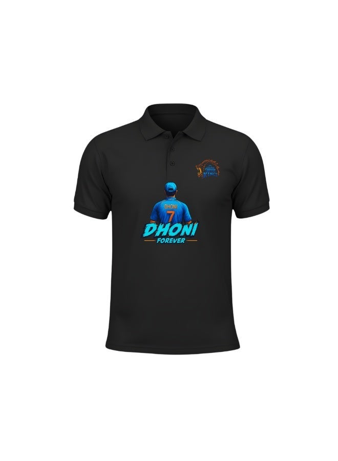 Chennai Cricket Jersey for Men - Dhoni Dry-Fit T-Shirt for Men - Perfect for Chennai Cricket Fans - Image 2