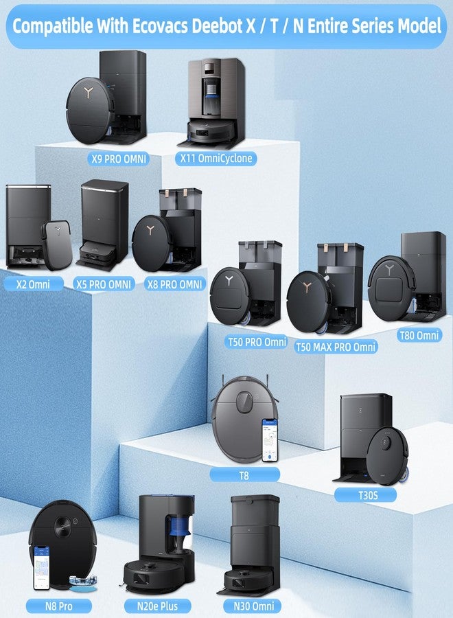 EOVWAEO 1000 ml Multi Surface Floor Cleaning Solution for Ecovacs Deebot X11 Omni / X9 PRO Omni / X8 PRO Omni / X5 PRO Omni / X2 Omni / X1 Omni / T80 Omni / T50 Omni / T30 Omni / N30 Omni Series Vacuum Robot - Image 2