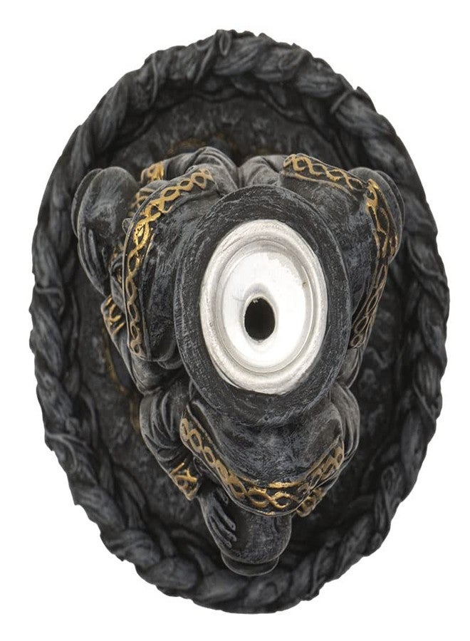 Pacific Giftware Mother Maiden Crone Backflow Incense Burner, 9.25-inch Height, Cold Cast Resin - Image 3