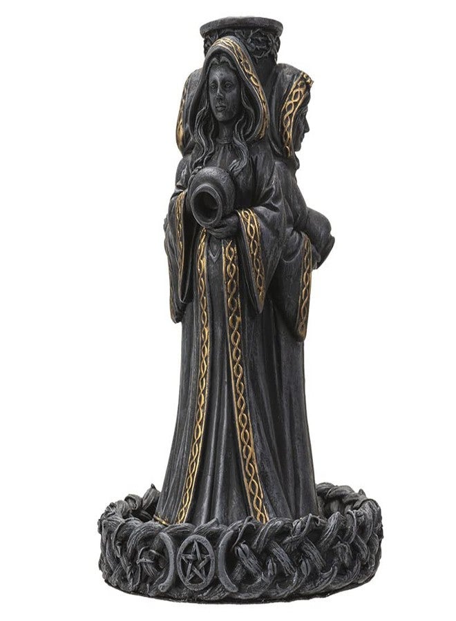 Pacific Giftware Mother Maiden Crone Backflow Incense Burner, 9.25-inch Height, Cold Cast Resin - Image 5