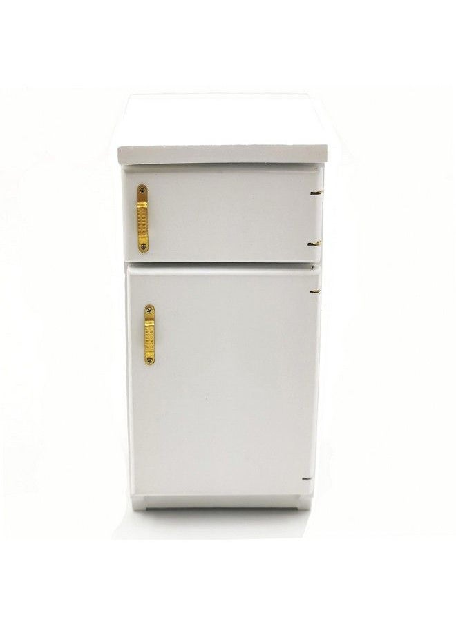 SXFSE - Dollhouse Decoration Accessoriesmini Dollhouse Furniture Refrigerator Miniature Living Room Pretend Play Toy - Image 1