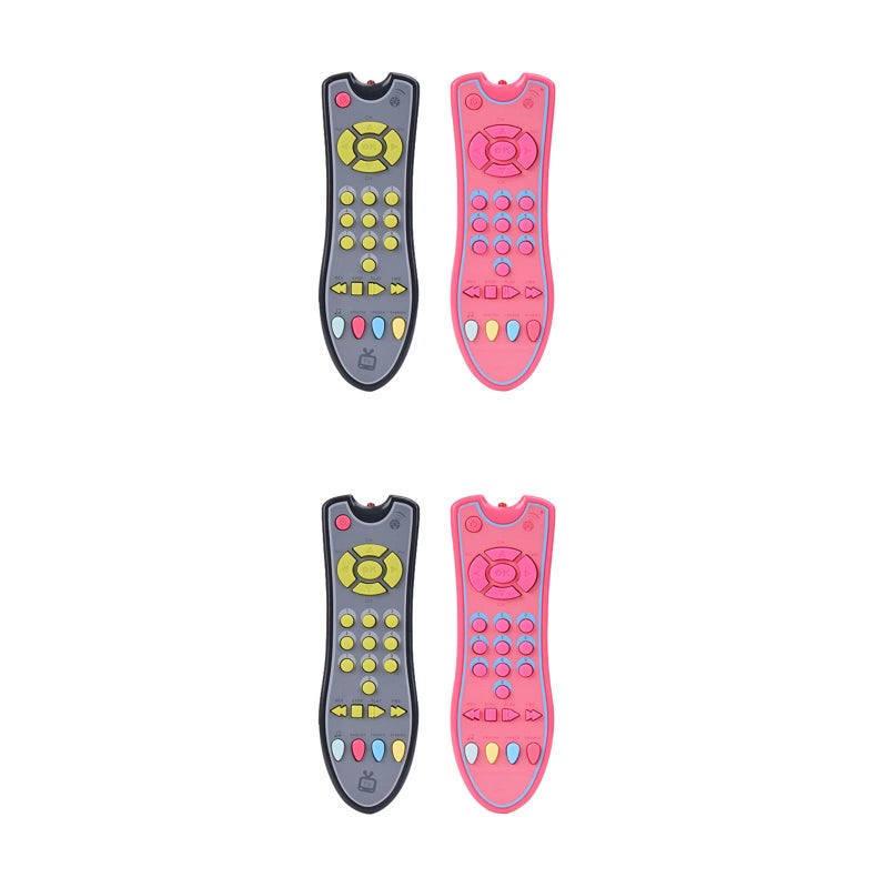 4 Pcs Kids' Simulation Remote-control Playthings Cognitive Playthings for Children - Image 1
