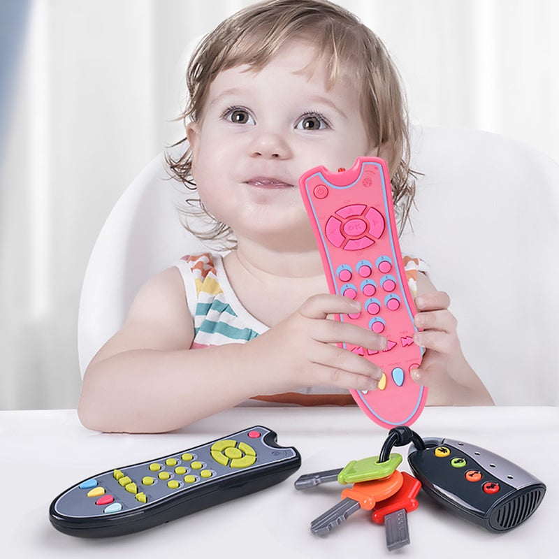 4 Pcs Kids' Simulation Remote-control Playthings Cognitive Playthings for Children - Image 3