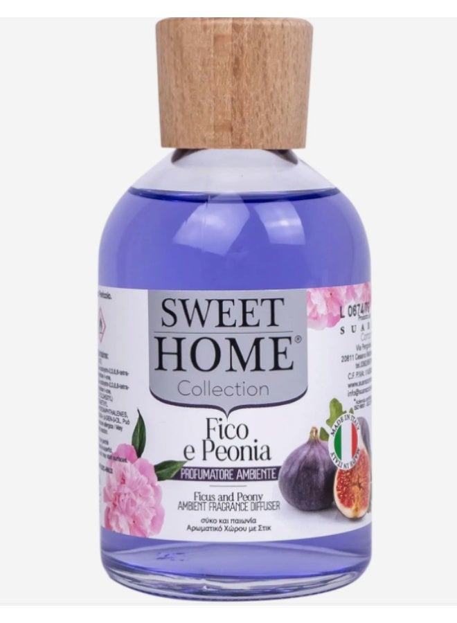 سويت هوم مجموعة سويت هوم كوليكشن معطر جو 100 مل برائحة التين والفاوانيا، صنع في إيطاليا. - Image 2