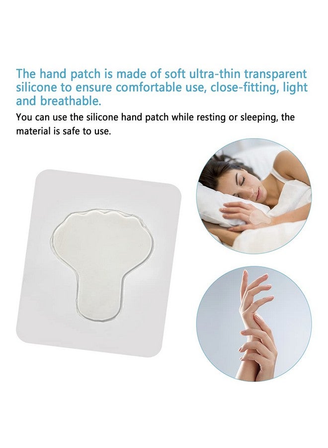 فلاين رقع تجاعيد اليد من جل السيليكون المضاد للتجاعيد وشرائط إزالة التجاعيد ومضادة للشيخوخة وقابلة لإعادة الاستخدام ومضادة للتجاعيد من السيليكون بديلة للبوتوكس (قطعة واحدة) - Image 3